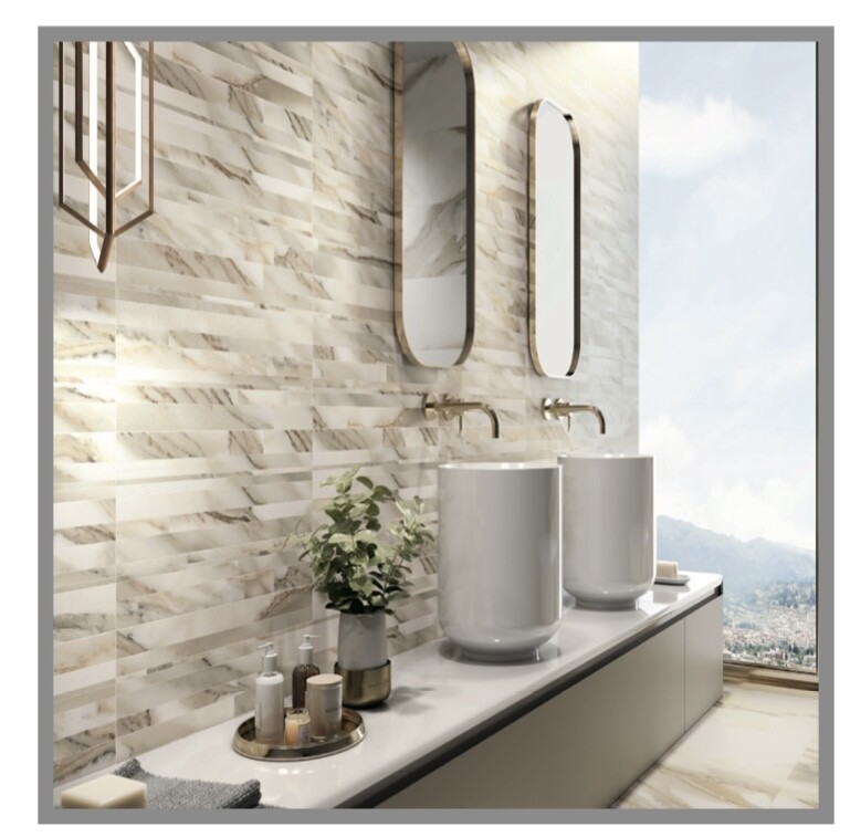 Fanal Calacatta Decor 12x24 (SR) $10.95 SQFT