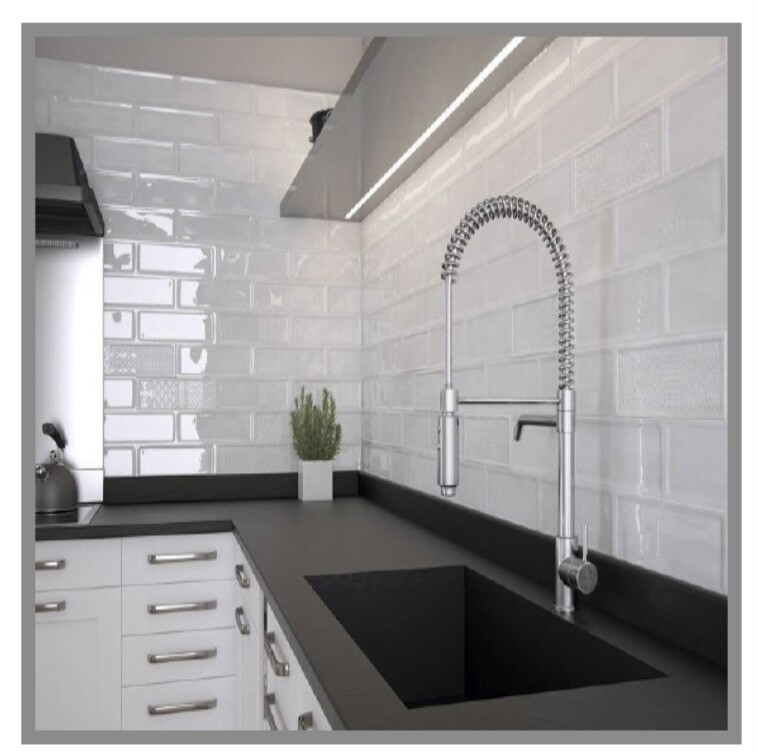 Total Series Decor 4x12 (SR) available in four colors $8.69 SQFT