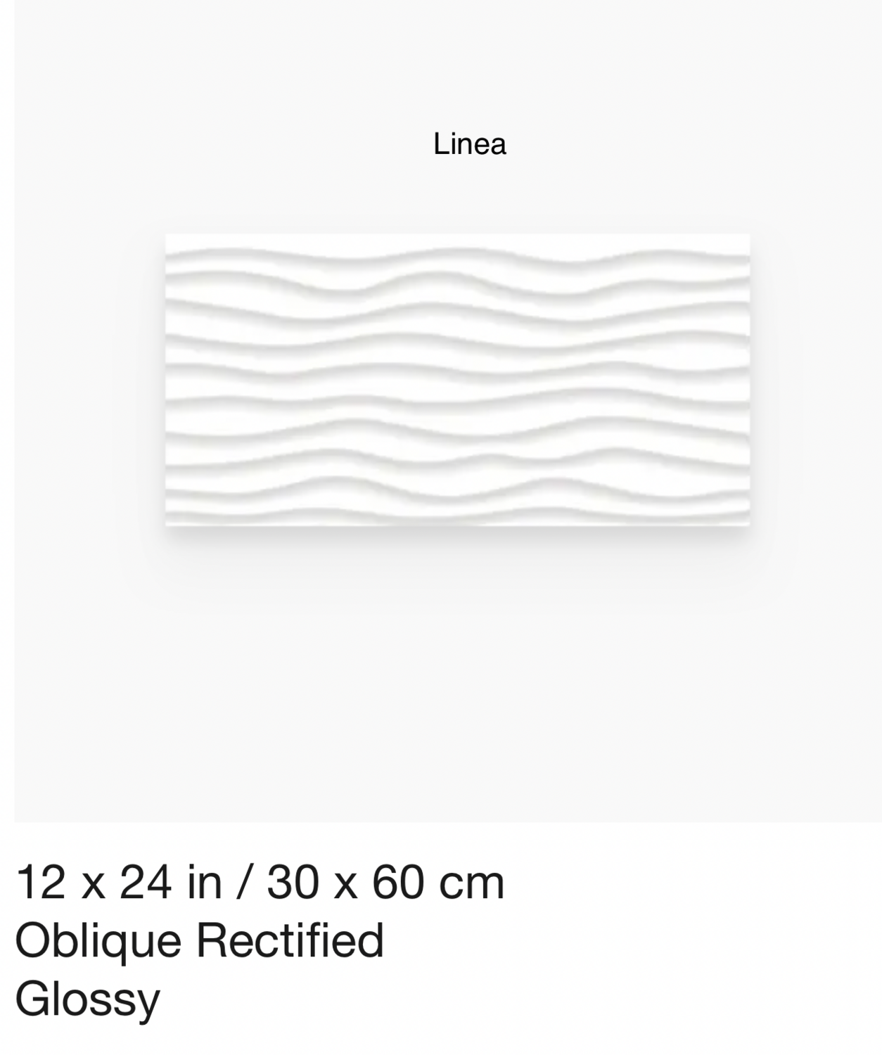 Linea Series &quot;Oblique&quot; 12x24 (AN) $5.16 SQFT