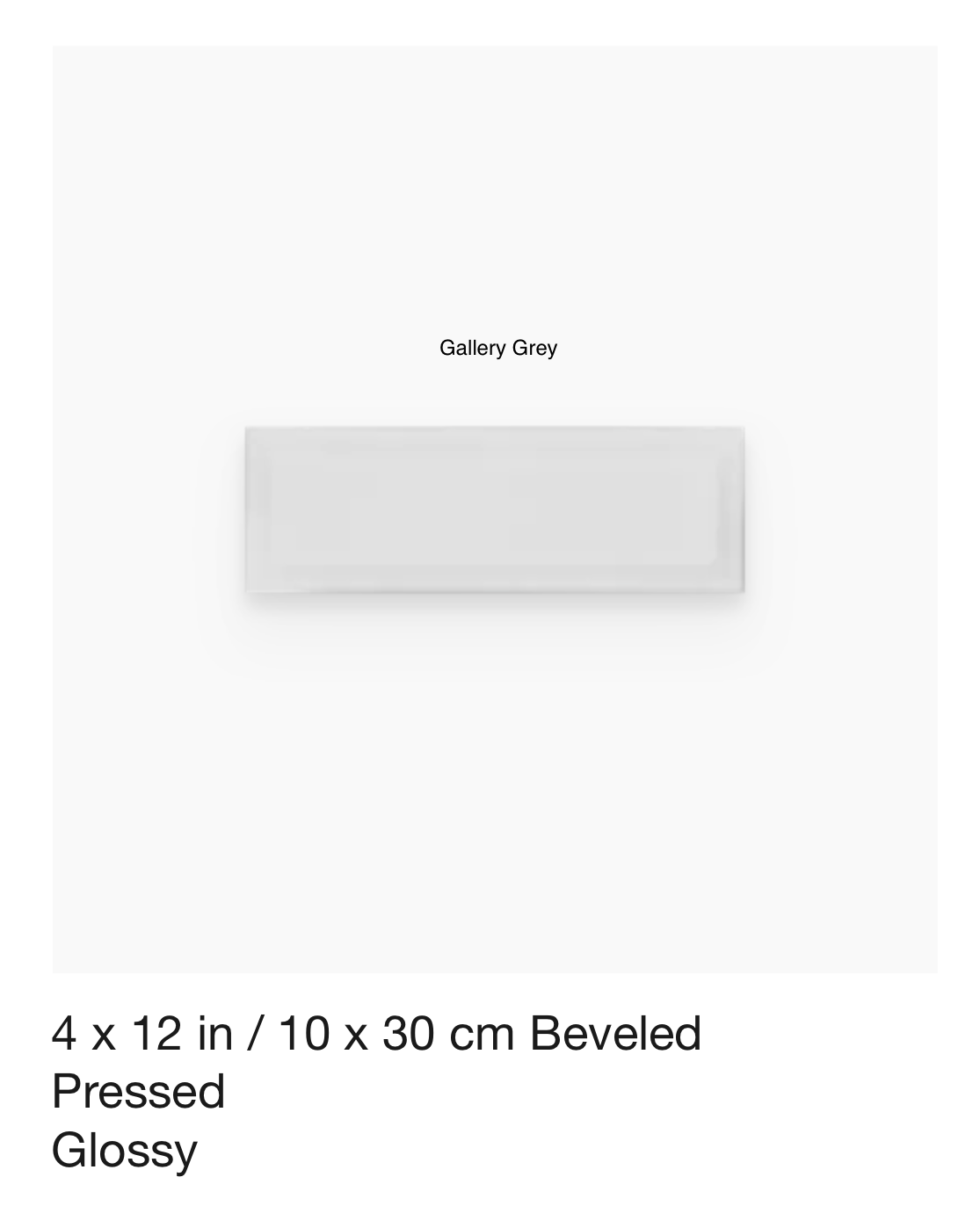 Soho Series 4x12 Beveled (Anatolia) $4.74 SQFT