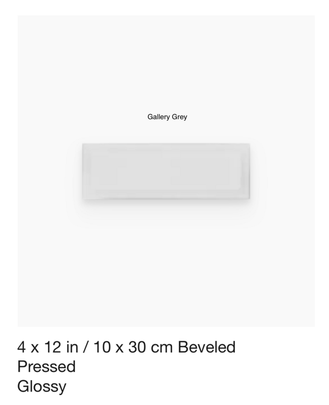 Soho Series 4x12 Beveled (Anatolia) $4.74 SQFT