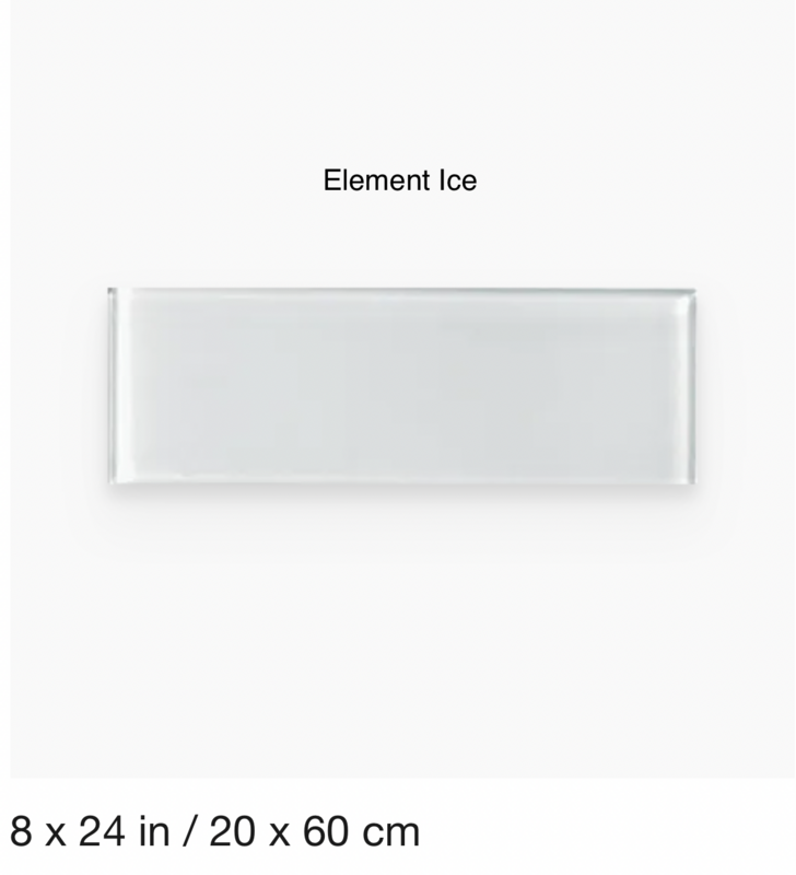 Element Glass Series 8x24 (Anatolia) available in three colors $16.14 SQFT