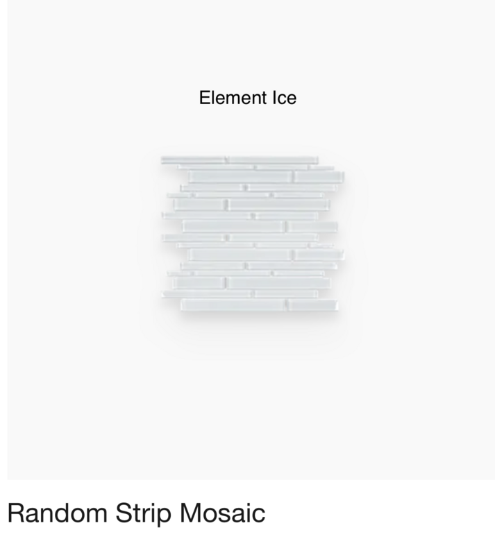 Element Glass Series "Random Strip" (Anatolia) available in eight colors $11.16 SQFT