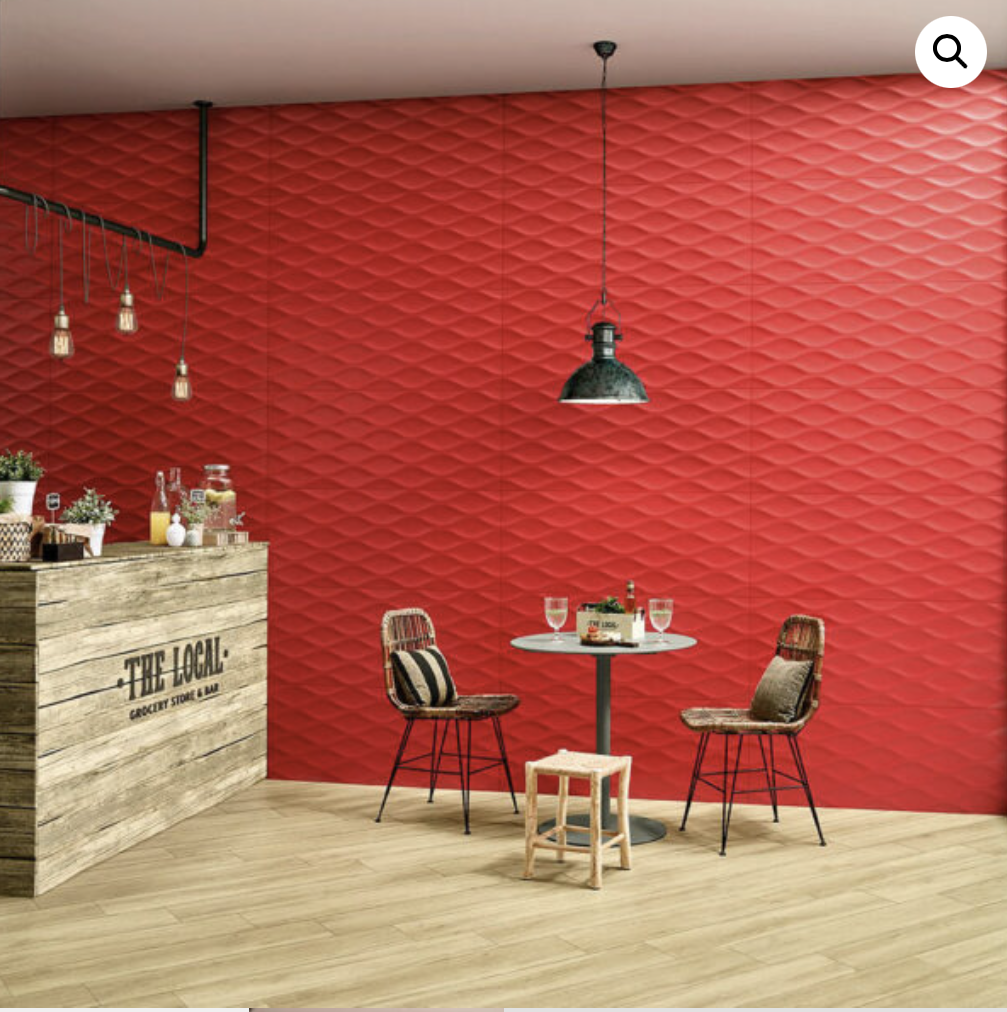 Float Red Matt 18x48 (TC) $19.81 SQFT