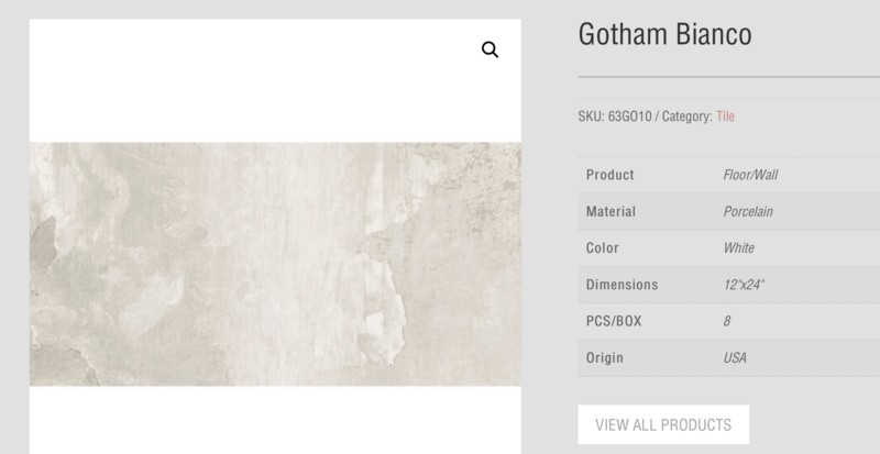 Gotham Series 12x24 (Tileco) $3.86 SQFT