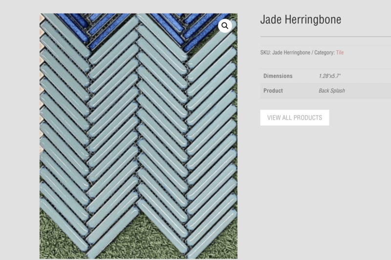 Jade Herringbone (Tileco) $17.35 SQFT
