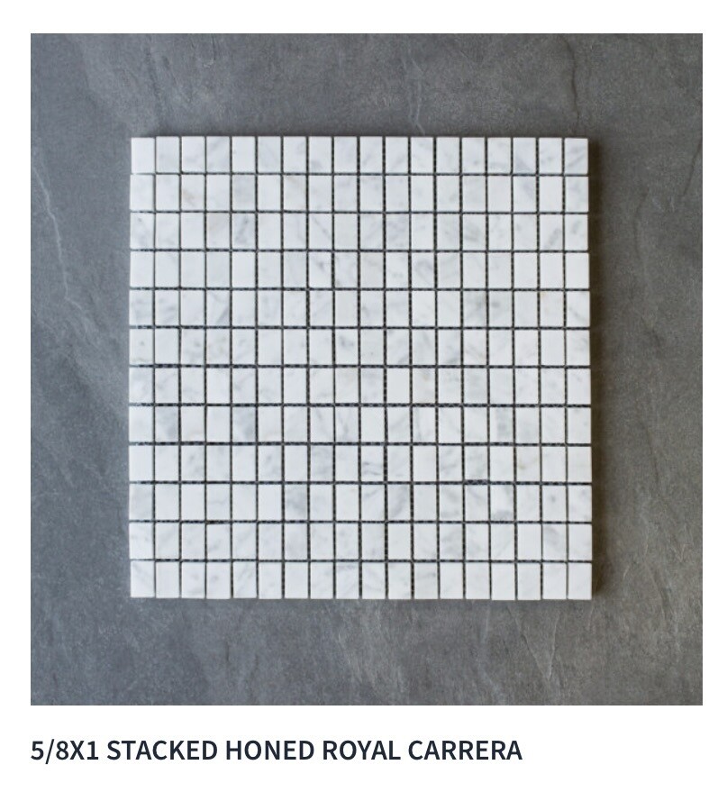 Pillar Series Stacked Honed Mosaic (LL) available in many colors/blends $24.99 SQFT