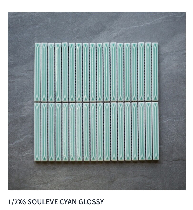 Souleve Series Mosaic (LL) available in six colors $22.99 SQFT