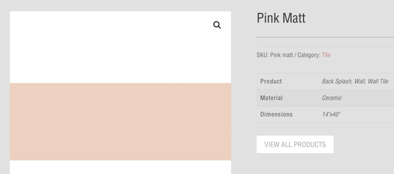 Pink Matt 14x40 (Tileco) $15.29 SQFT