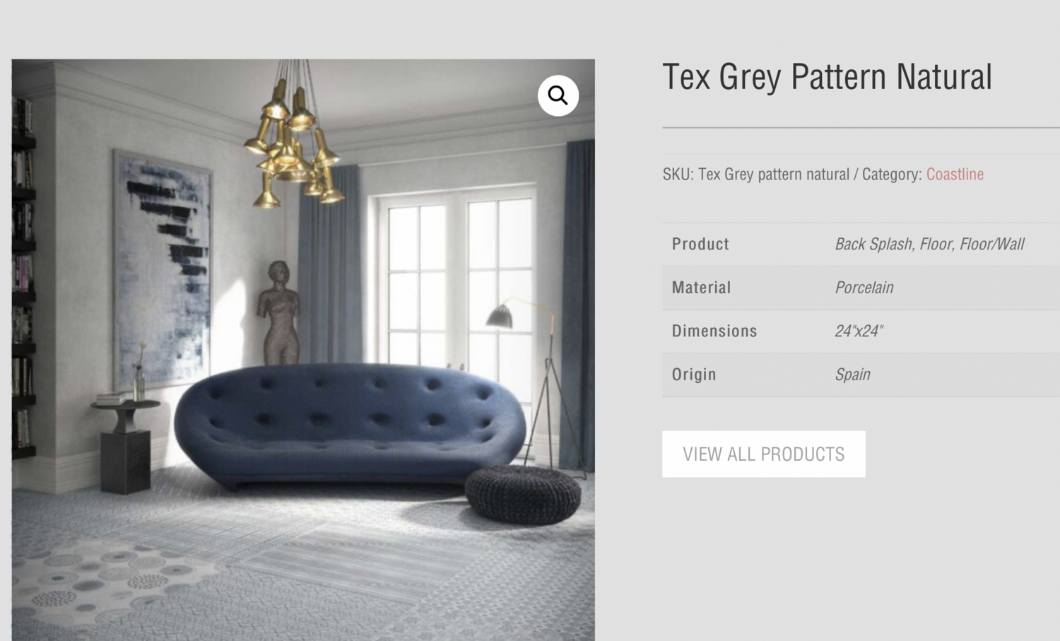 Tex Grey Pattern Natural 24x24 (TC) $14.37 SQFT