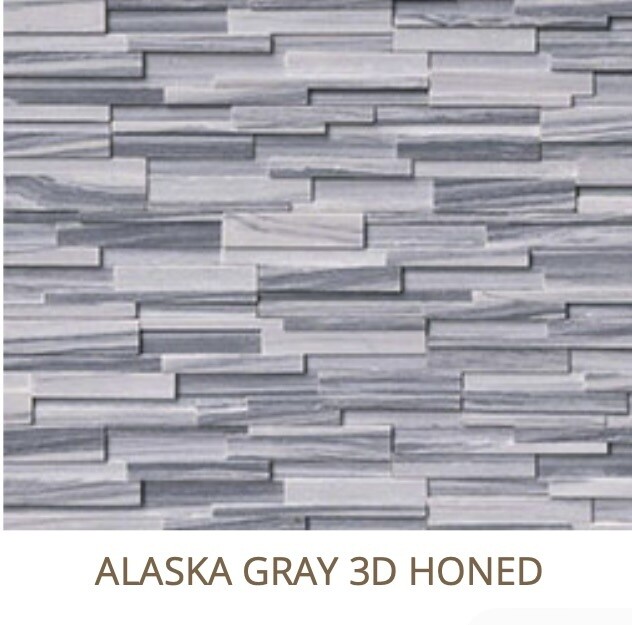 Alaska Grey 3D Honed (MSI) $16.48 SQFT