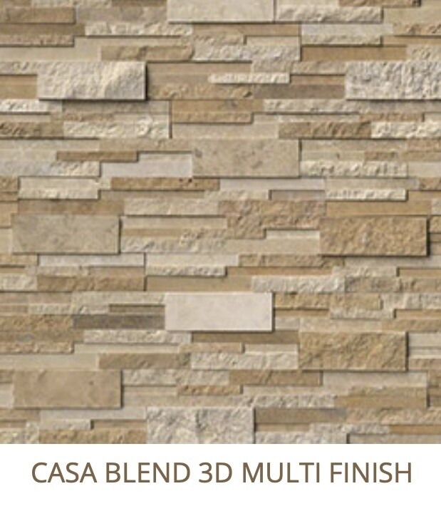 Casa Blend 3D Multi Finish (MSI) $14.16 SQFT