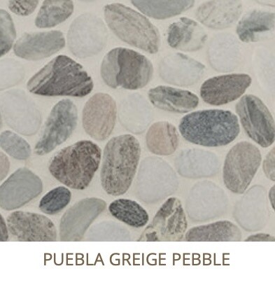 Puebla Greige Pebble Mosaic (MSI) $18.94 SQFT