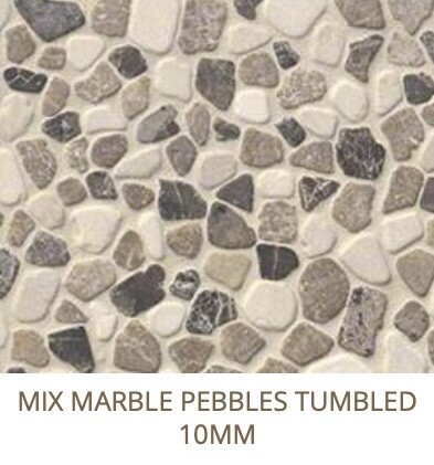 Mix Marble Pebble Mosaic (MSI) $26.80 SQFT