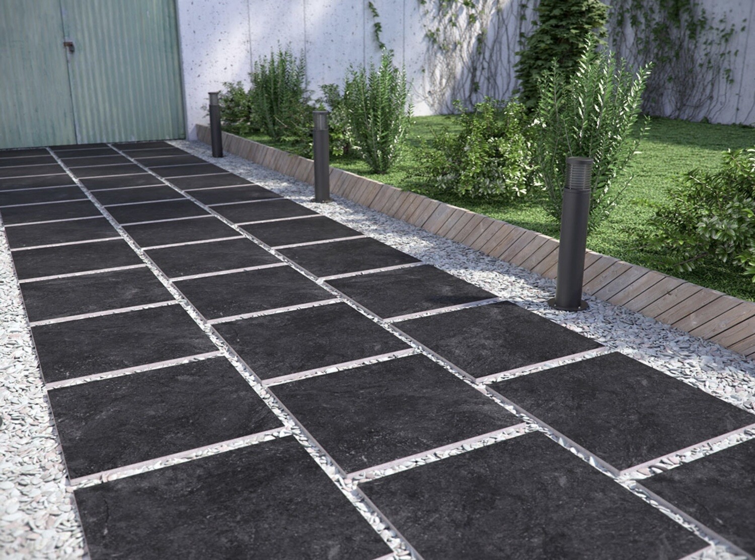 Vulcan Nero Paver (MSI) $12.32 SQFT