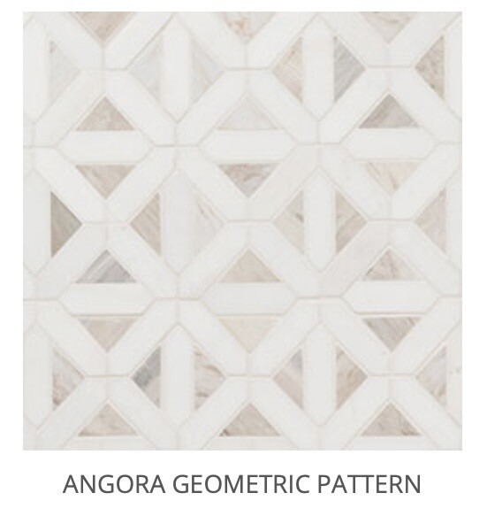 Angora Geometric Mosaic (MSI) $27.45 SQFT