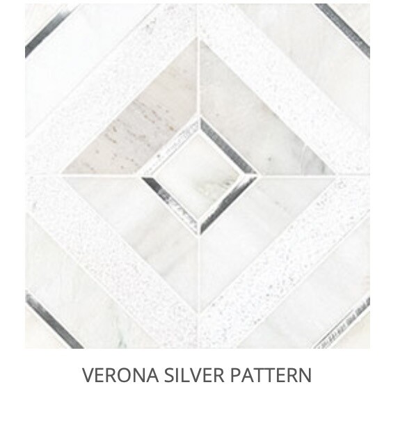 Verona Silver Mosaic (MSI) $29.45 SQFT