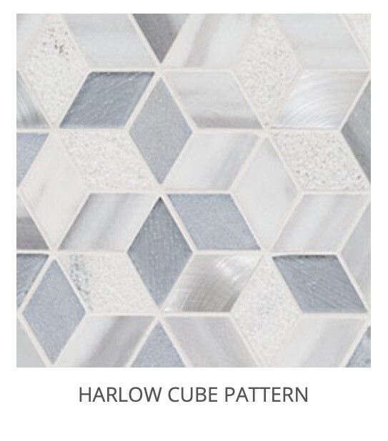 Harlow Cube Mosaic (MSI) $30.62 SQFT