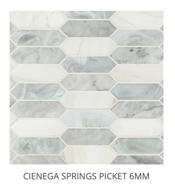 Cienega Springs Picket Mosaic (MSI) $24.58 SQFT