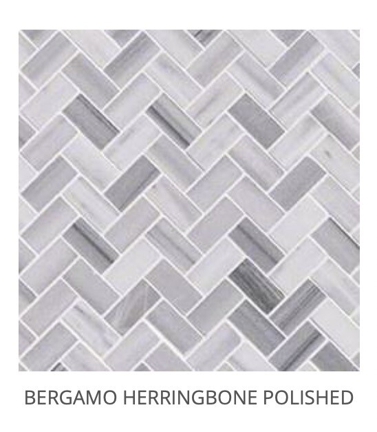 Bergamo Herringbone Mosaic (MSI) $22.67 SQFT