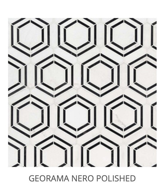 Georama Nero Mosaic (MSI) $29.07 SQFT