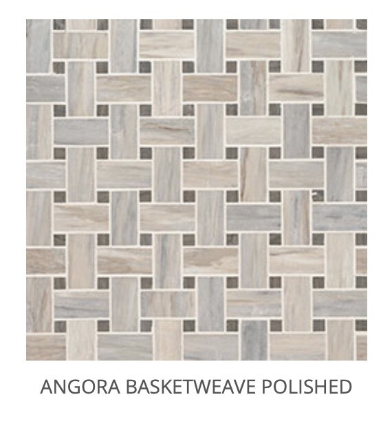 Angora Basketweave Mosaic (MSI) $19.80 SQFT