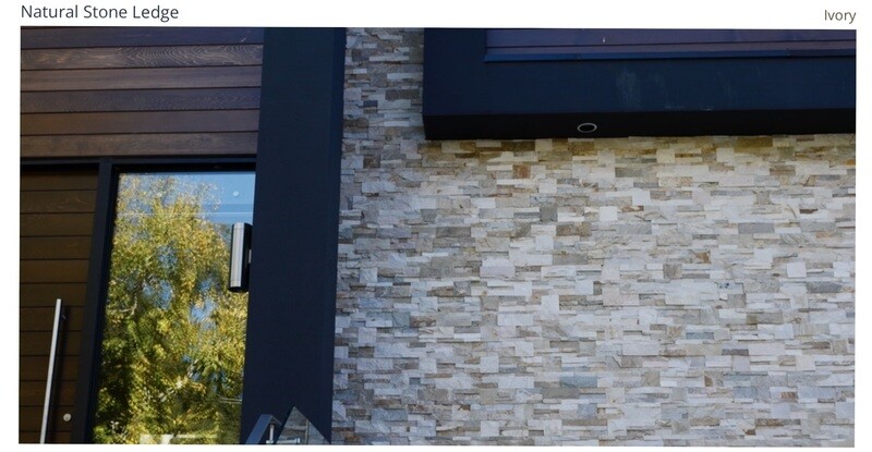 Natural Stone Ledge Flats (CSC) available in four colors $15.98 SQFT