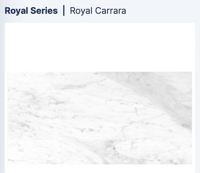 Royal Carrara 32x64 Polished (NESH) $8.26 SQFT