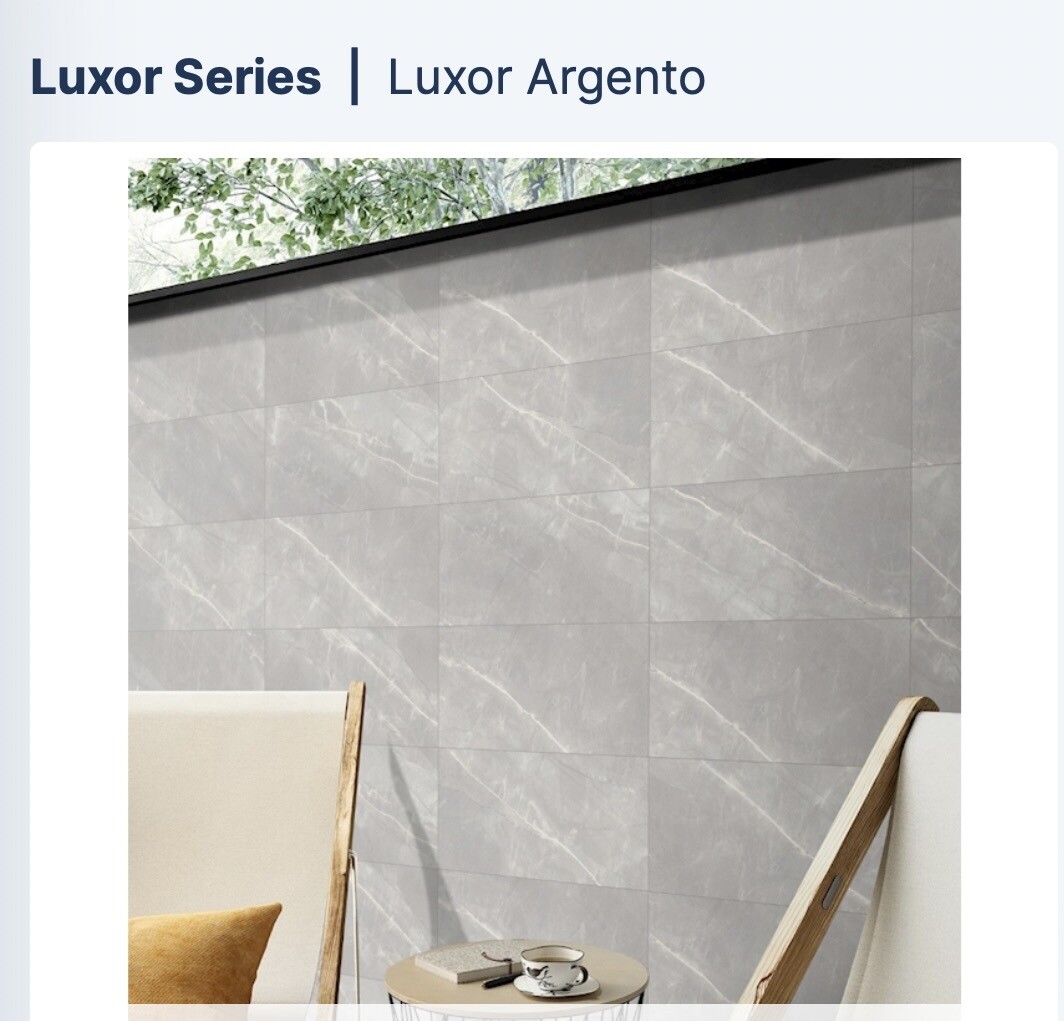 Luxor Argento 12x24 Polished (NE) $4.48 SQFT