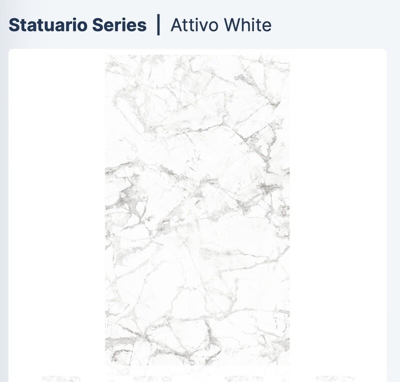 Attivo White 32x64 Polished (NESH) $8.18 SQFT