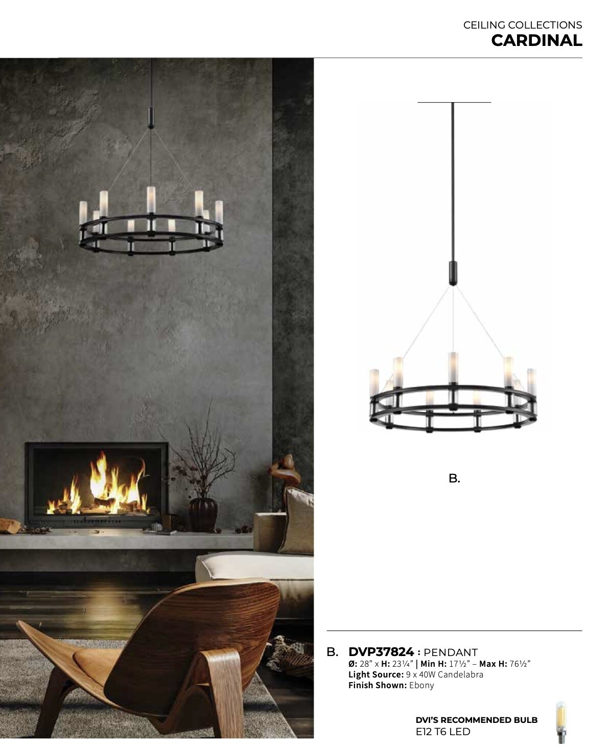 Cardinal Collection Pendant - DVP37824
