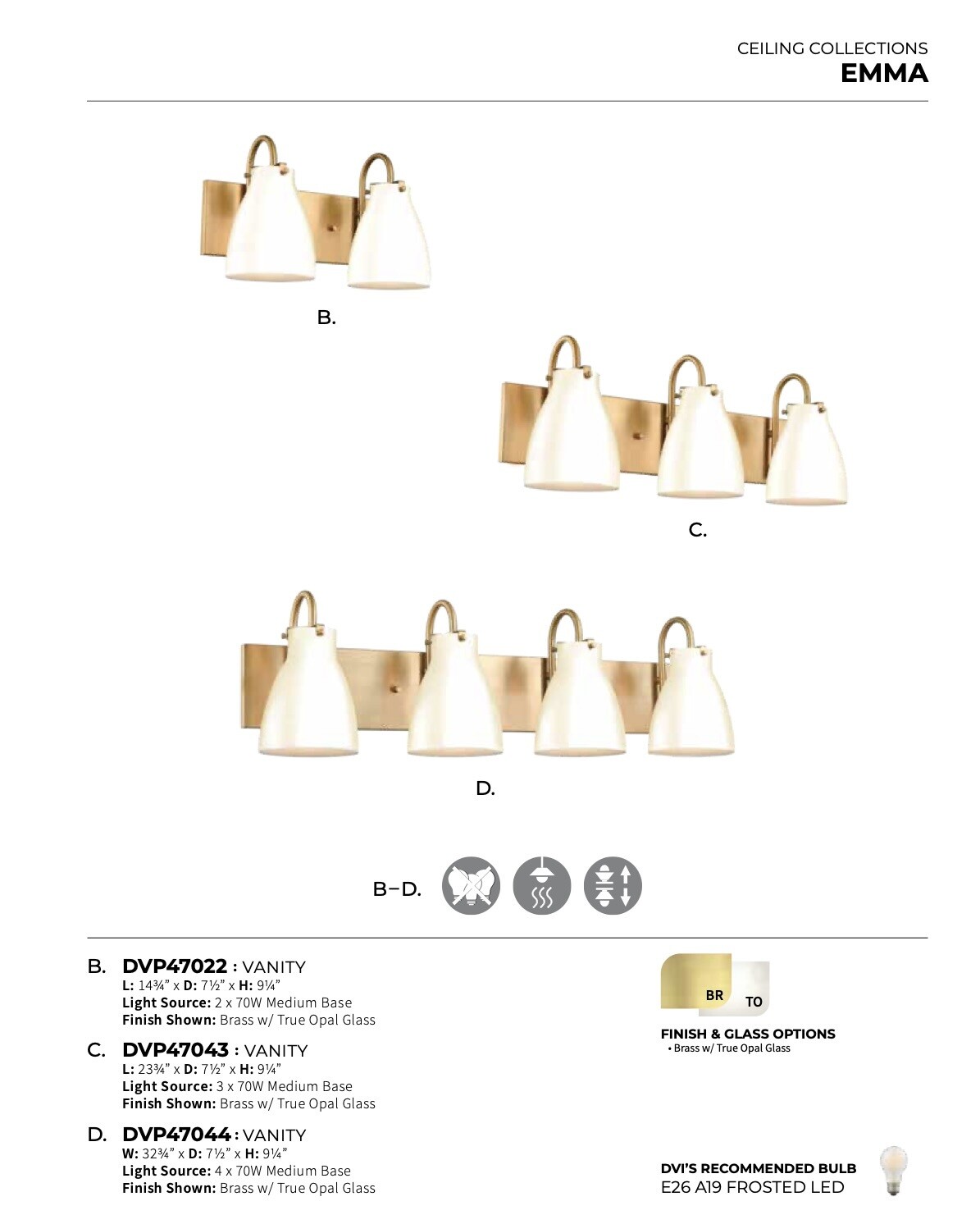 Emma Vanity Light - DVP47043