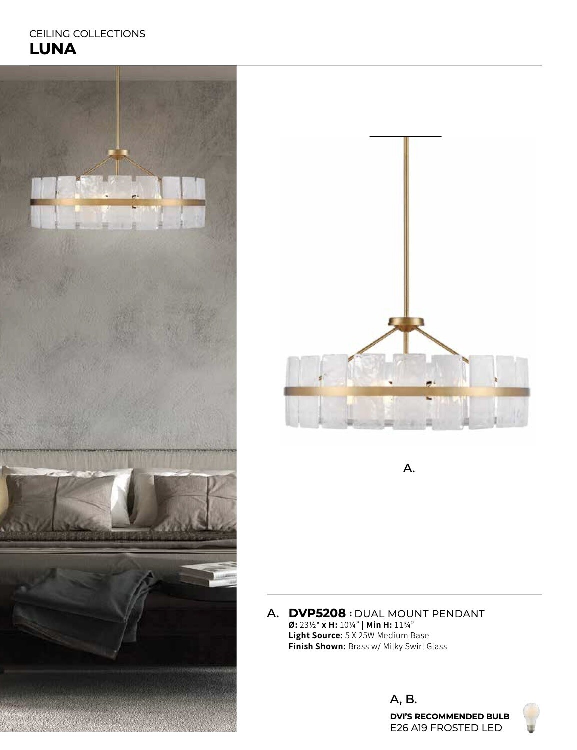 Luna Pendant - DVP5208
