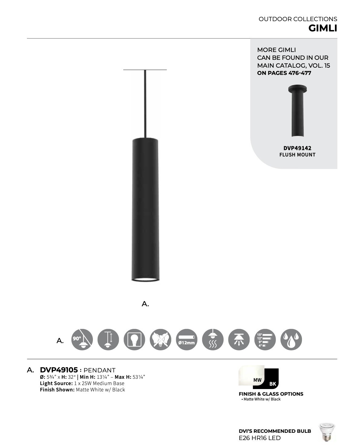 Gimli Pendant - DVP49105