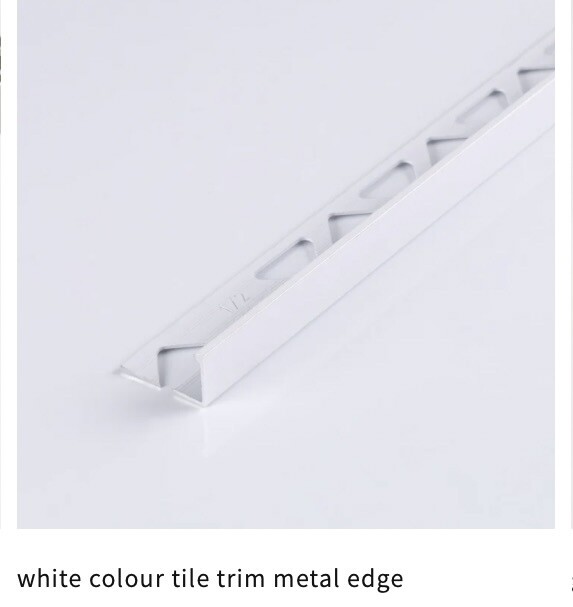 White Edge Trim 1/2 inch