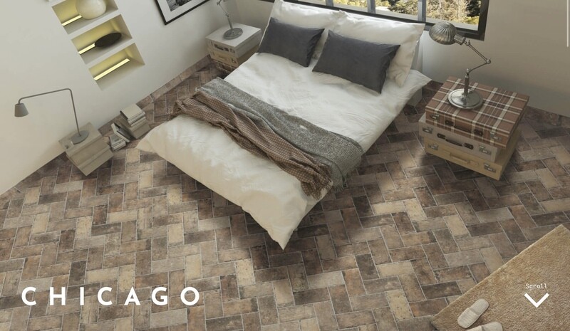 Chicago Series (MW) 4x8 Brick available in four colors $9.49 SQFT