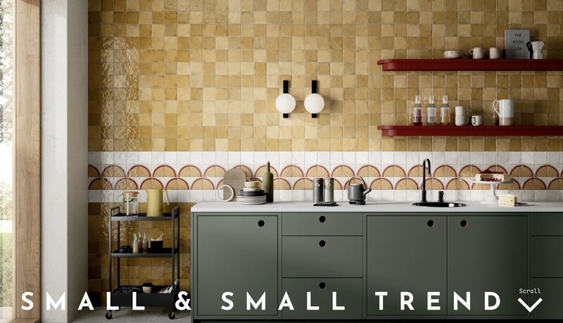 Small & Small Trend Series (MW) 2.5x8 Solid - available in many colors $9.99 SQFT