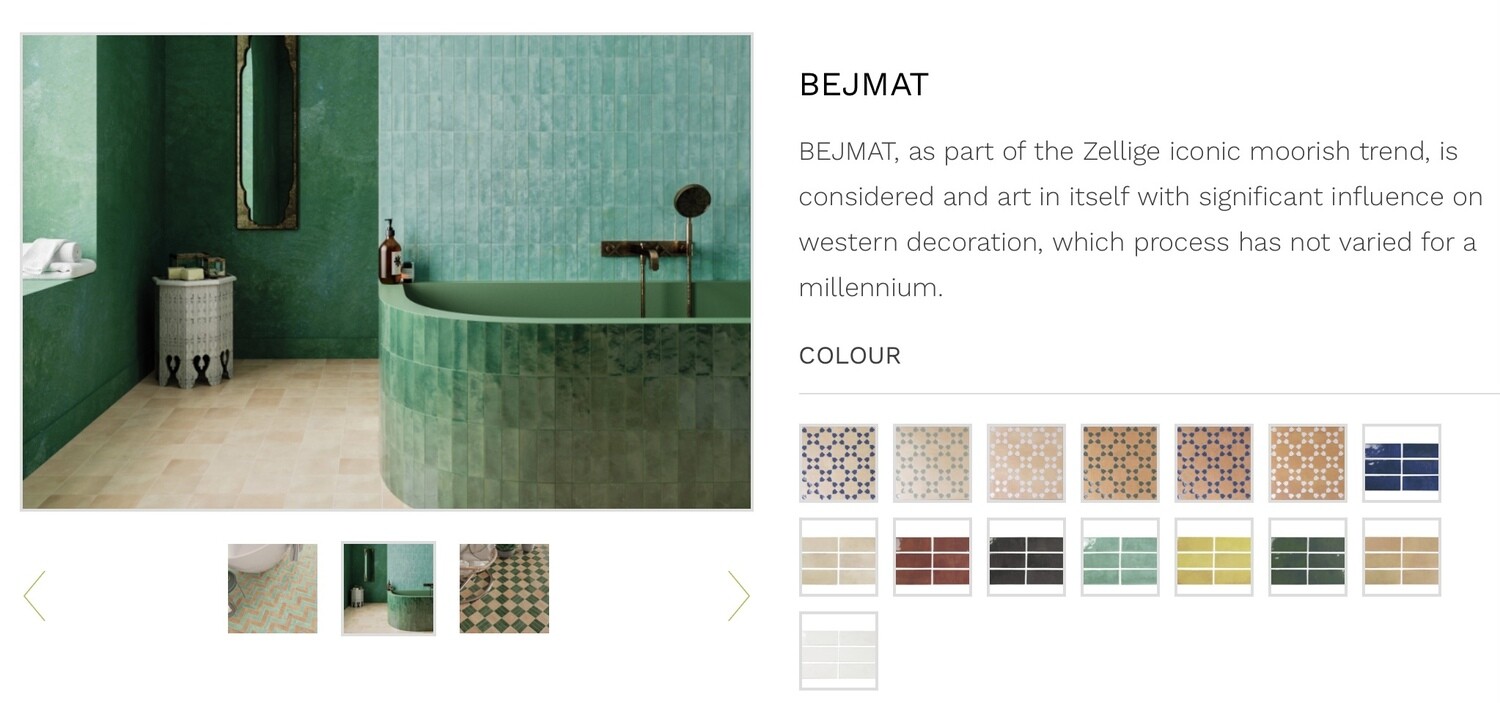 Bejmat Series 2x6 (ET) $16.95 SQFT