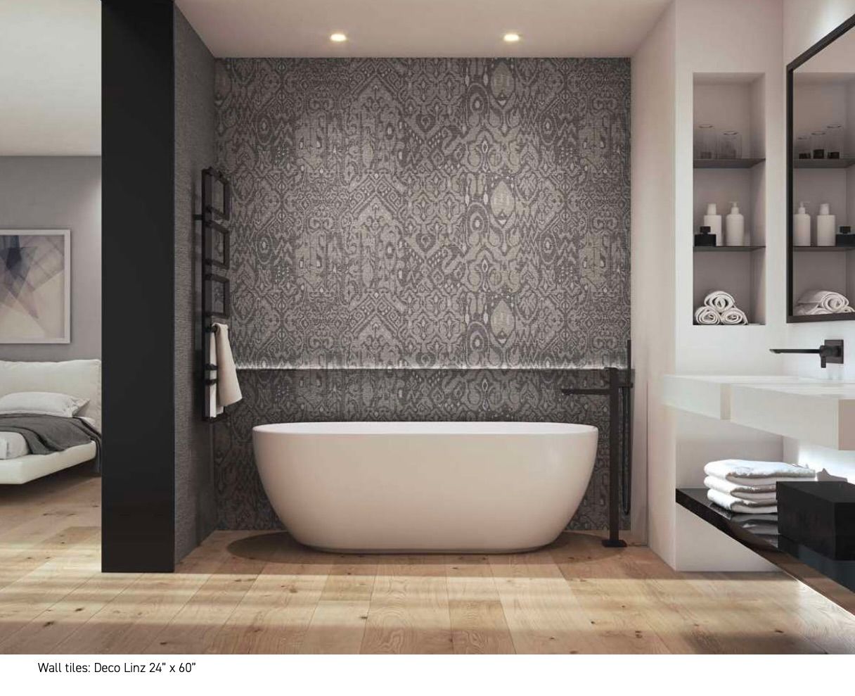 Linz Antracita/Linz Blanco 24x60 (PO) - $17.95 SQFT