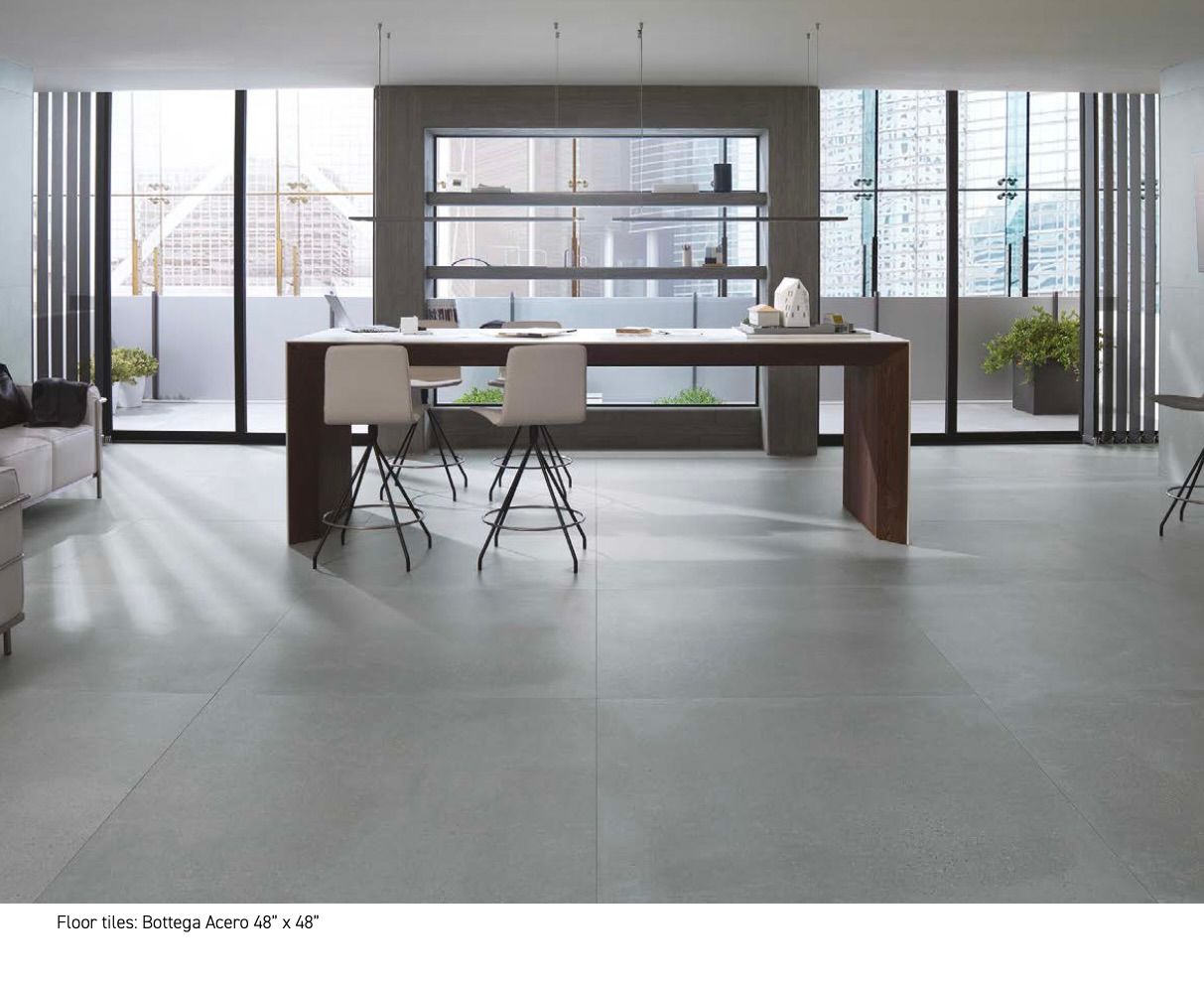 Bottega Acero L 48x48 (PO) - $19.95 SQFT