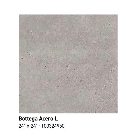 Bottega Acero L 24x24 (PO) - $16.95 SQFT