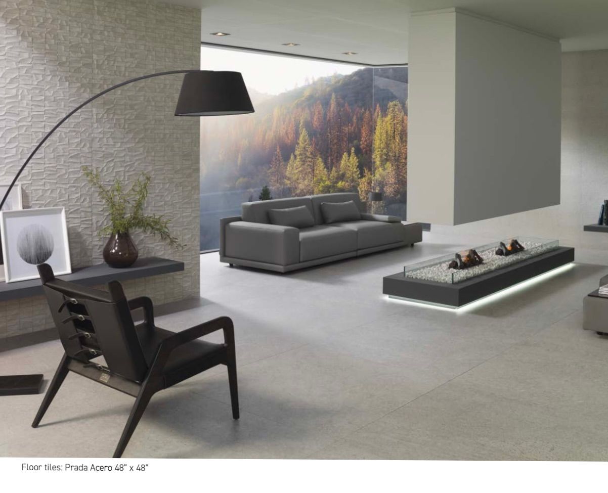 Prada Acero L 48x48 (PO) - $19.95 SQFT
