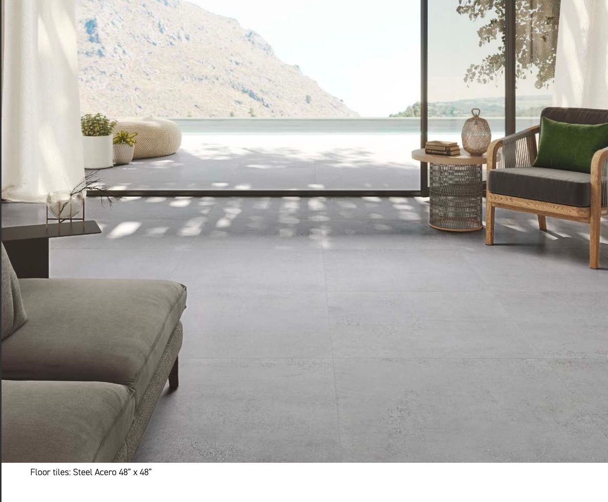 Steel Acero L 48x48 (PO) - $19.95 SQFT