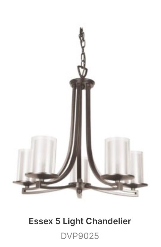 Essex 5 Light Chandelier - DVP9025