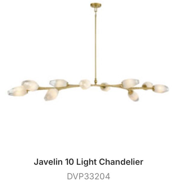 Javelin 10 light Chandelier - DVP33204