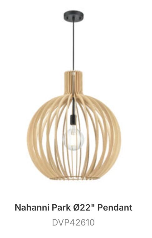 Nahanni Park 22&quot; Pendant - DVP42610