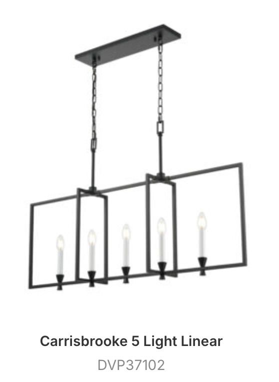 Carrisbrooke 5 Light Linear - DVP37102