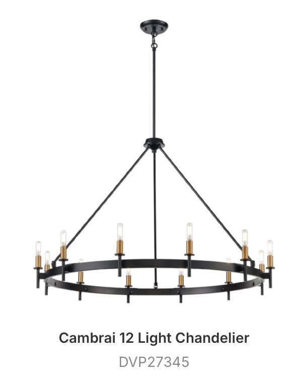 Cambai 12 Light Chandelier - DVP27345