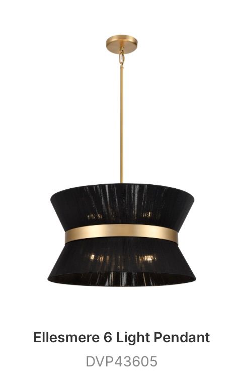 Ellesmere 6 Light Pendant - DVP43605