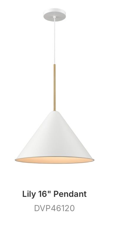 Lily 16&quot; Pendant - DVP46120